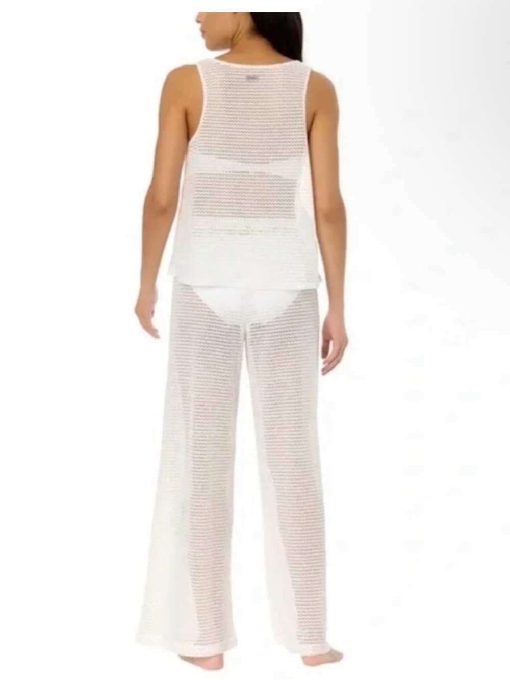 Hurley White Cover-Up Sleeveless Set - Picture 3 of 6